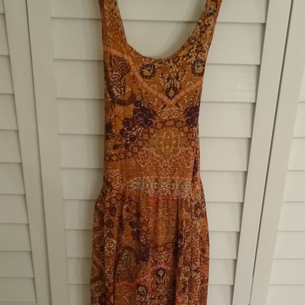 Split bottom dress (L)